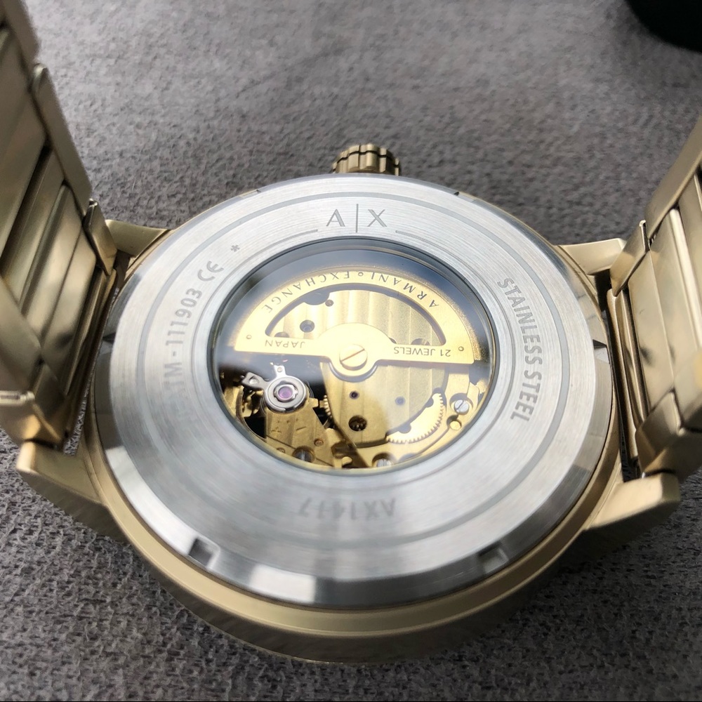 LAST ONE Armani Exchange Classic Skeleton Watch - Picture 7 of 8